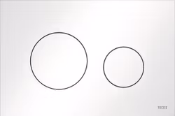 TECEloop spolknapp vit