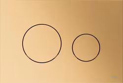 TECEloop spolknapp metallic mässing