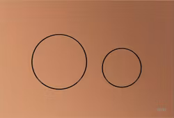 TECEloop spolknapp metallic rödbrons