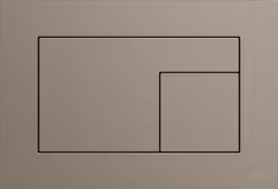 TECEvelvet spolknapp brunbeige / castoro ottawa