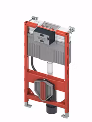 TECEprofil wc-inbyggnadsfixtur, höjd 980 mm