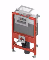 TECEprofil wc-inbyggnadsfixtur H: 820 mm med Safetybag