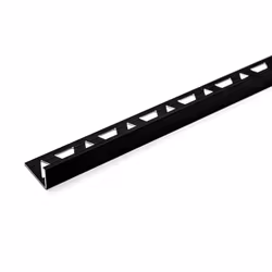 Kakellist L alu 12 mm svart