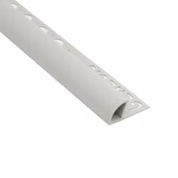 Kakellist pl. rund 10mm grå