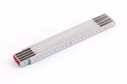 Centimeterstock 2 m vit