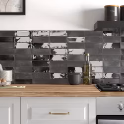 Cobra black blank 5x15 kakel