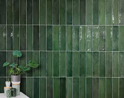 Index green 7,5x30 kakel