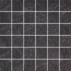 Quartzit Black D0505 5x5 cm klinker
