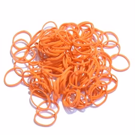 LAINEE - LATEX SNODD ORANGE / 1800 PCS 16mm