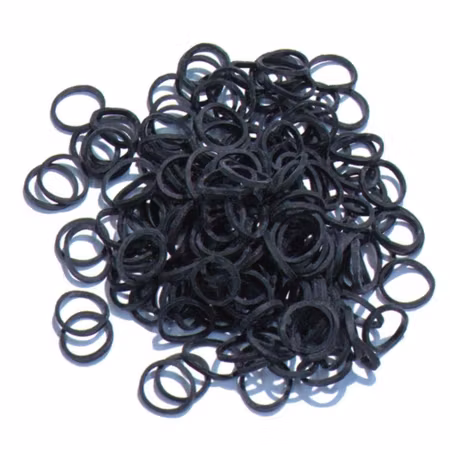 LAINEE - LATEX SNODD BLACK / 1800 PCS 13mm