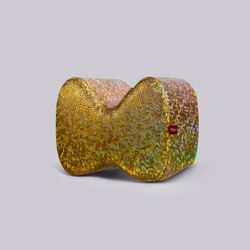 MILLOR DOG - PILLOW BOW GLITTER GOLD