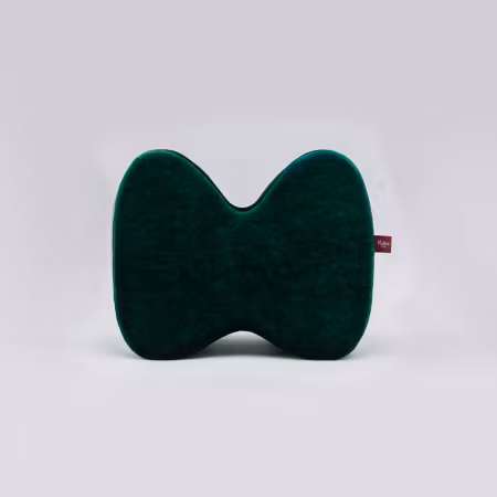 MILLOR DOG - PILLOW BOW VELVET GREEN