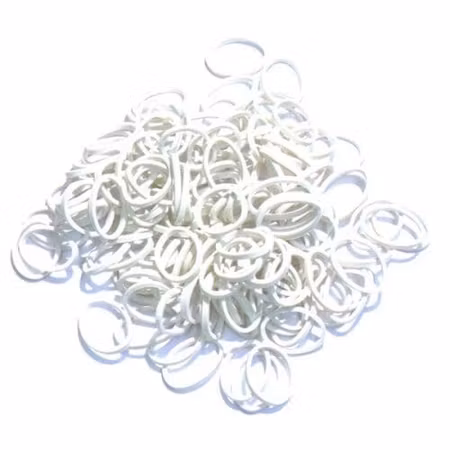 LAINEE - LATEX WRAPPING SNODD WHITE / 1800 PCS 13mm
