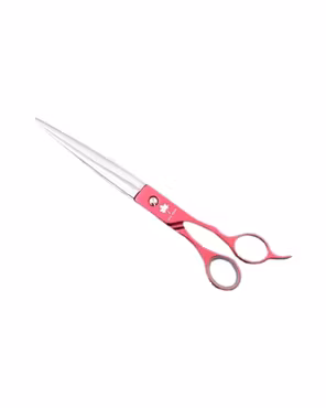 MADAN - Scissor curved  Red 8,5