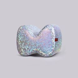MILLOR DOG - PILLOW BOW GLITTER SILVER