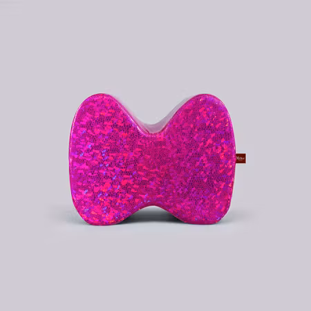 MILLOR DOG - PILLOW BOW GLITTER PINK