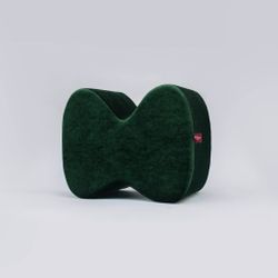 MILLOR DOG - PILLOW BOW VELVET GREEN