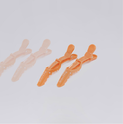 MILLOR DOG - HAIRCLIPS ORANGE 2PCS