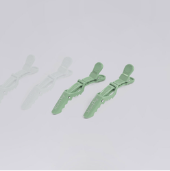 MILLOR DOG - HAIRCLIPS GREEN OLIVE 2PCS