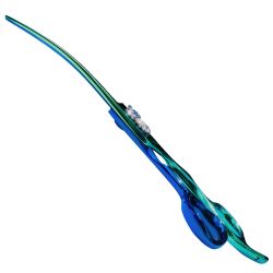 KENCHII -PEACOOCK Curved Scissors 8"