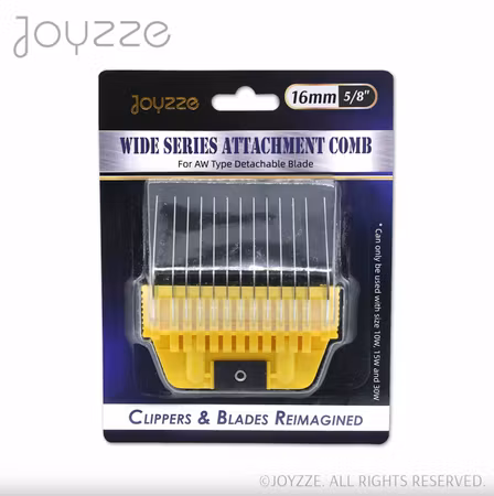 JOYZZE - Metal Comb 16mm Yellow