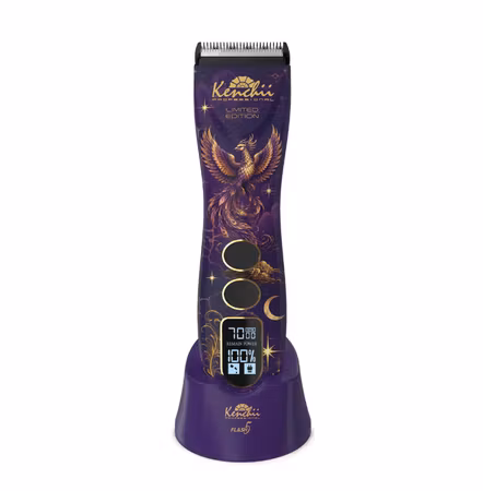 PRE ORDER NOW! Kenchii Flash5 Digital Cordless Clipper Limited Edition PHOENIX