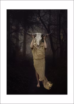 "Hiding from fear"