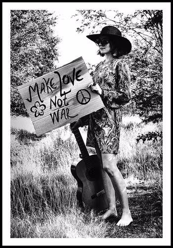 ”Make love not war”