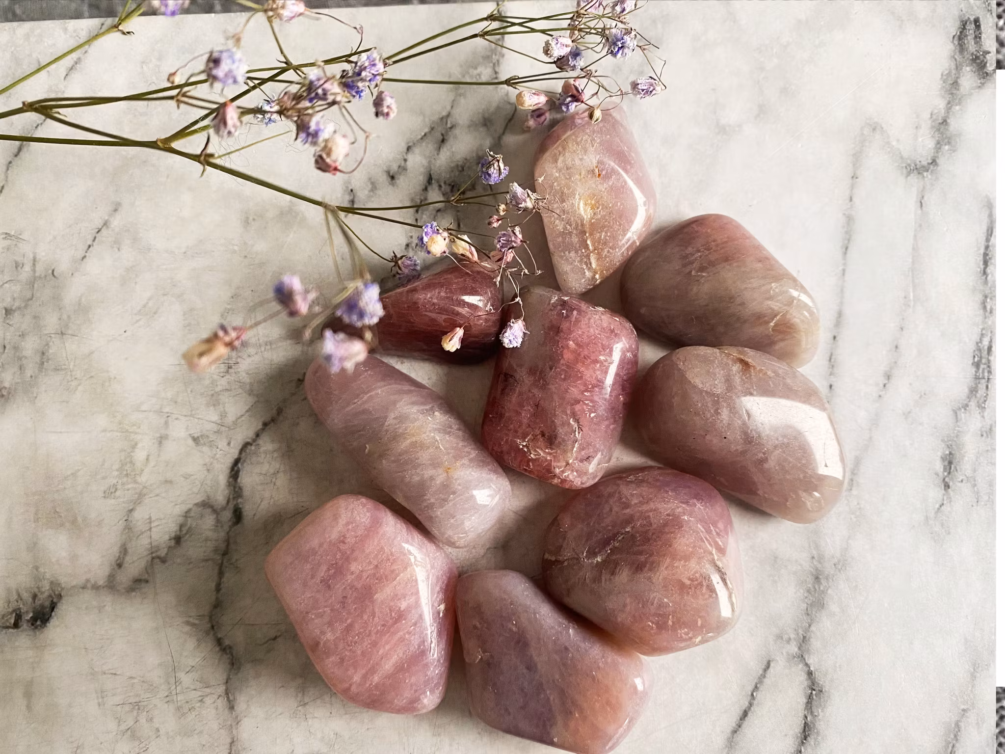 Lavendelkvarts  (trumlad)