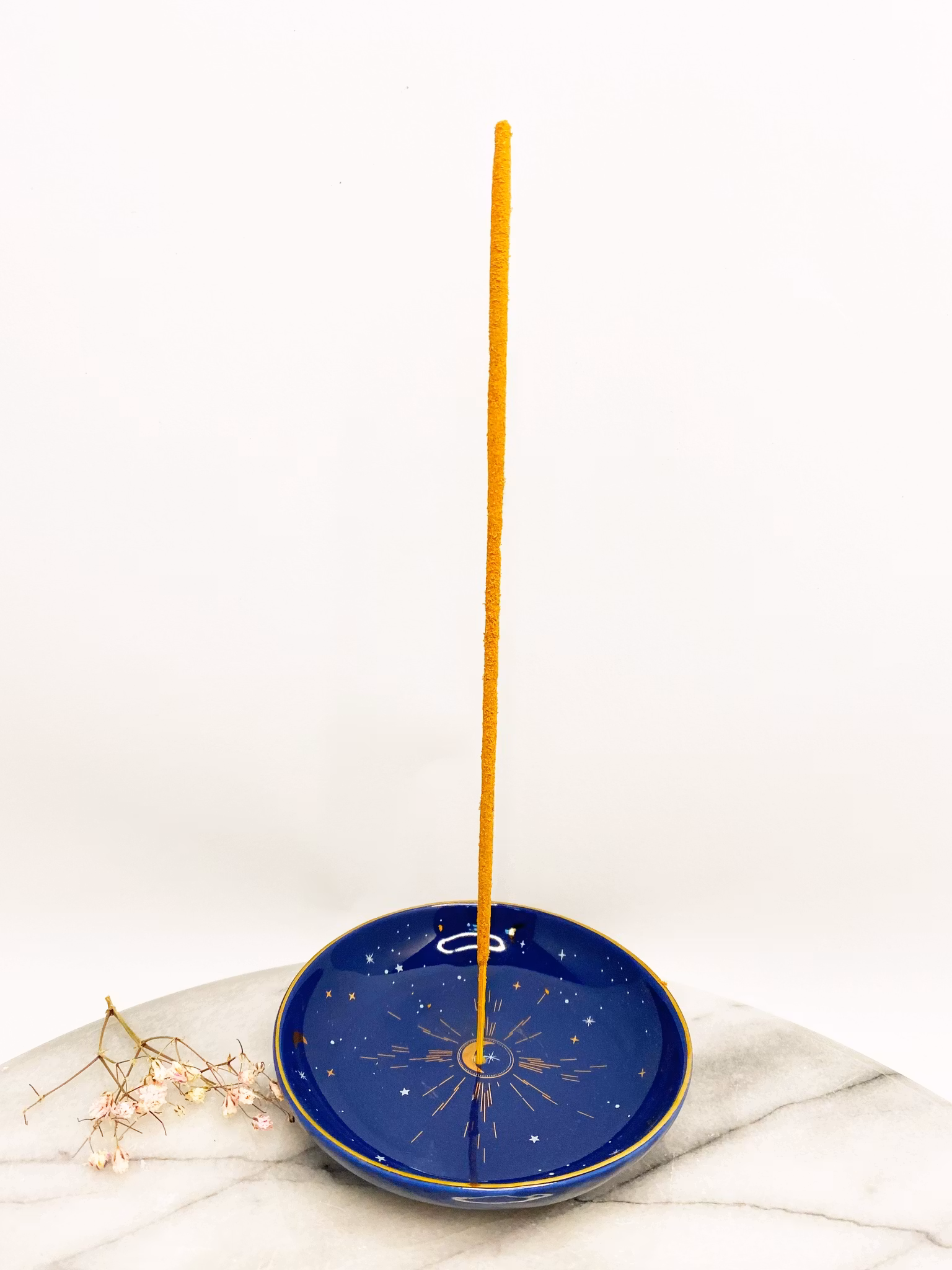 Rökelsehållare, Rund blå