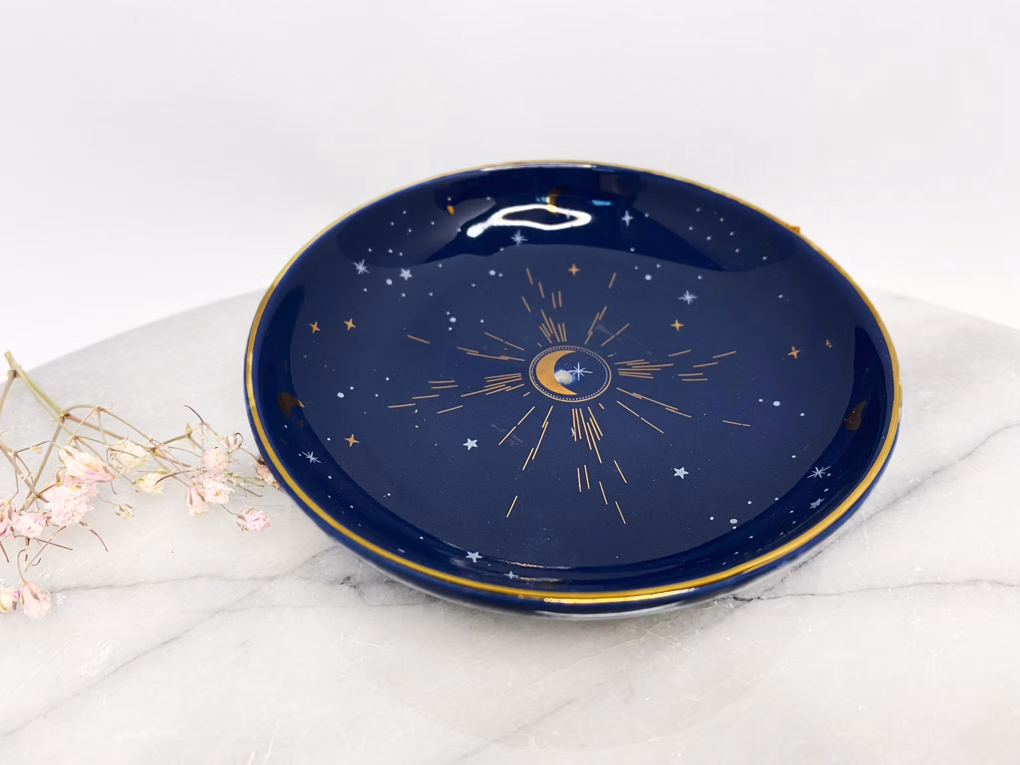 Rökelsehållare, Rund blå