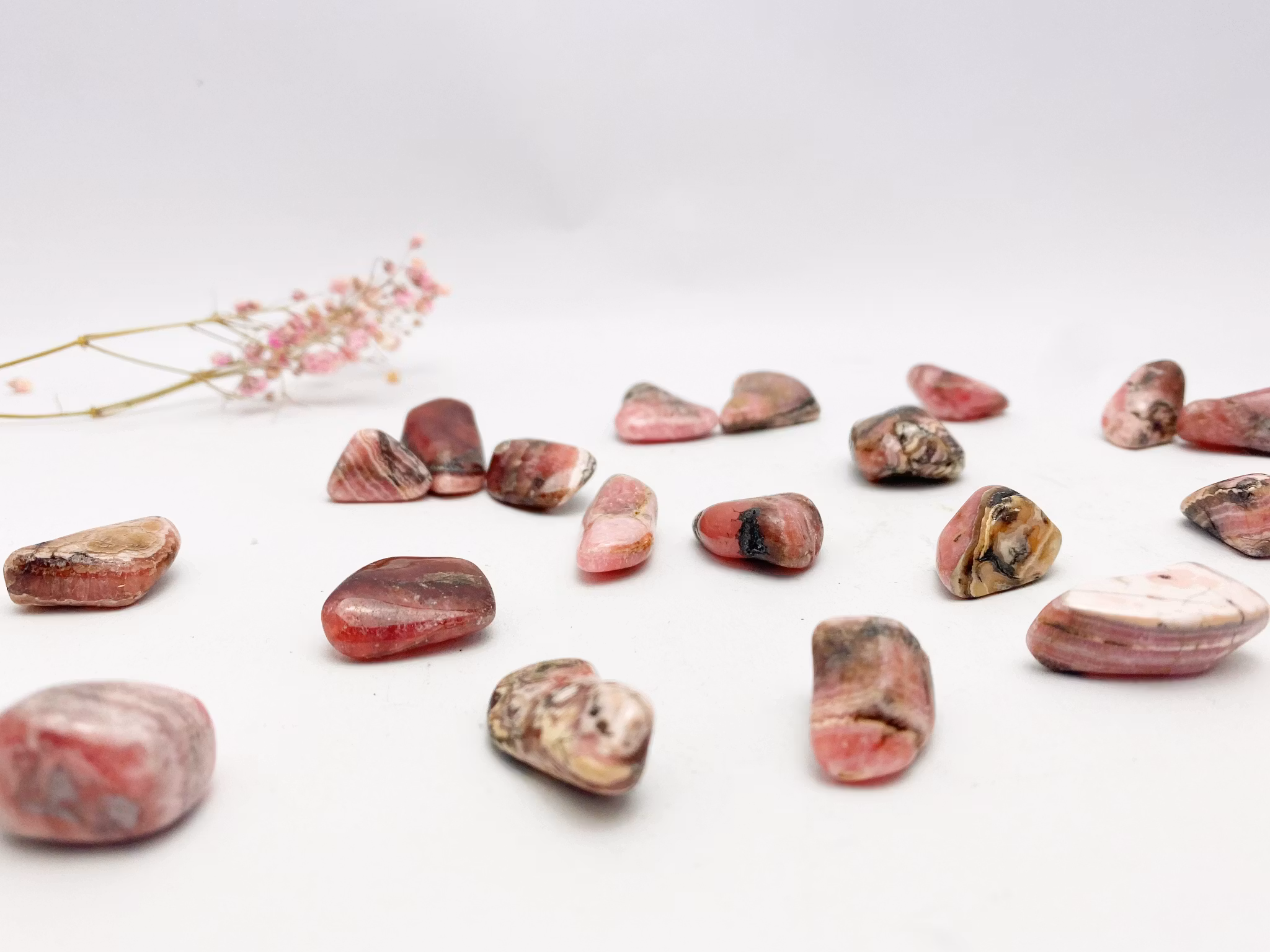 Rhodokrosit, trumlade