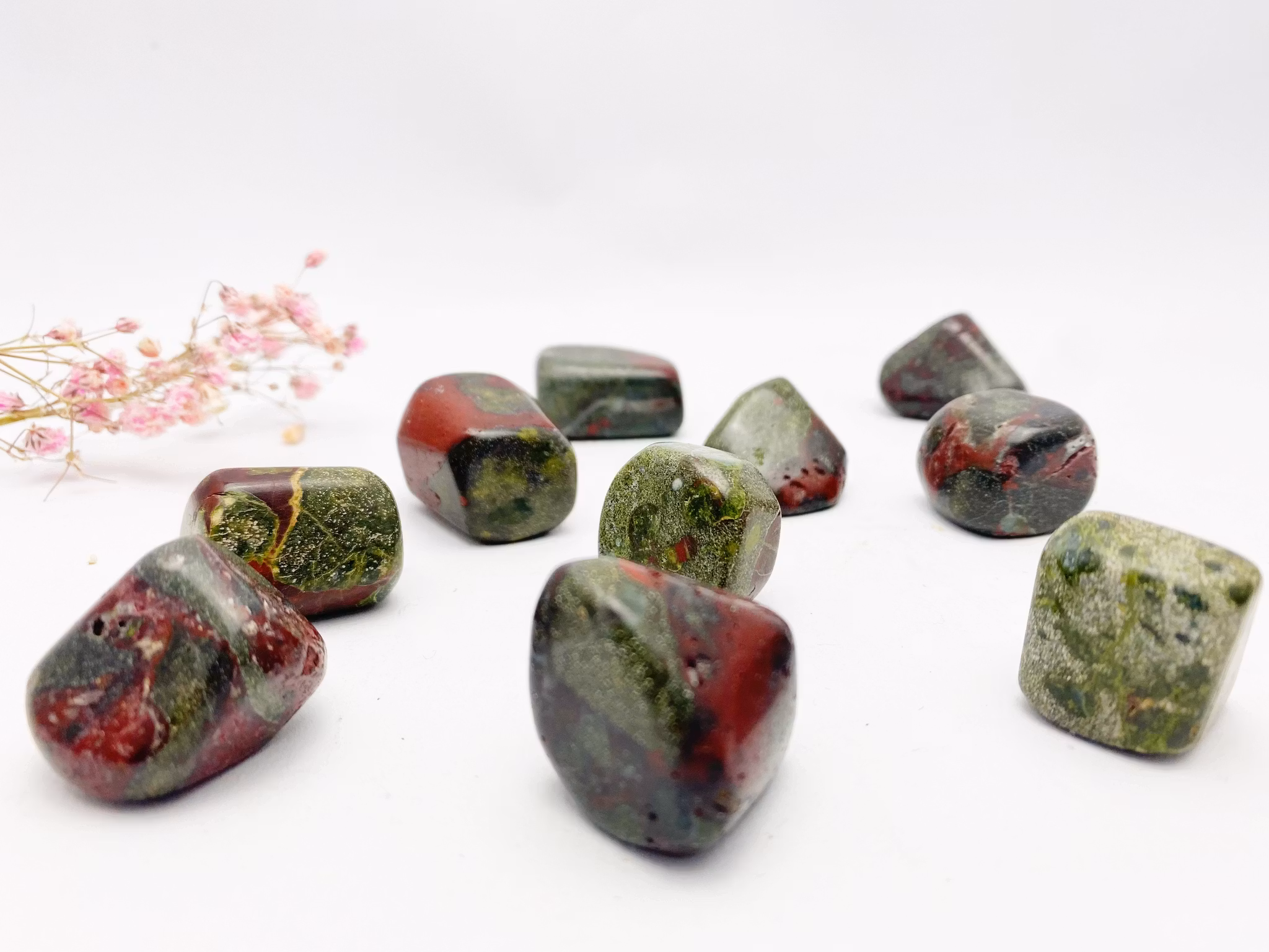 Jaspis, Drakblod Trumlade