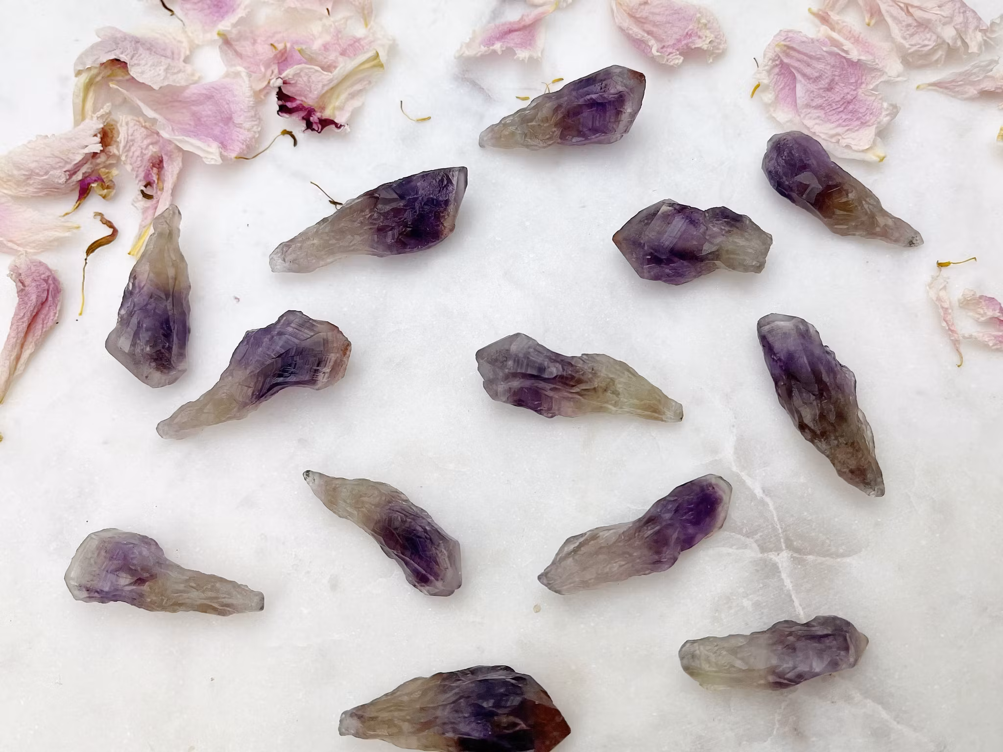 Ametrin  Spets liten rå