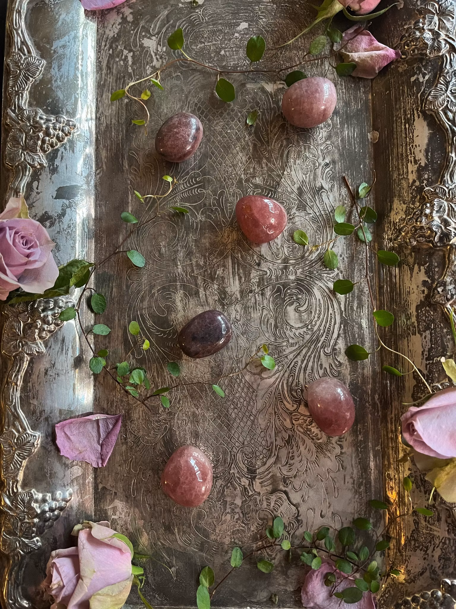 Jordgubbskvarts (cuddle Stone) AA