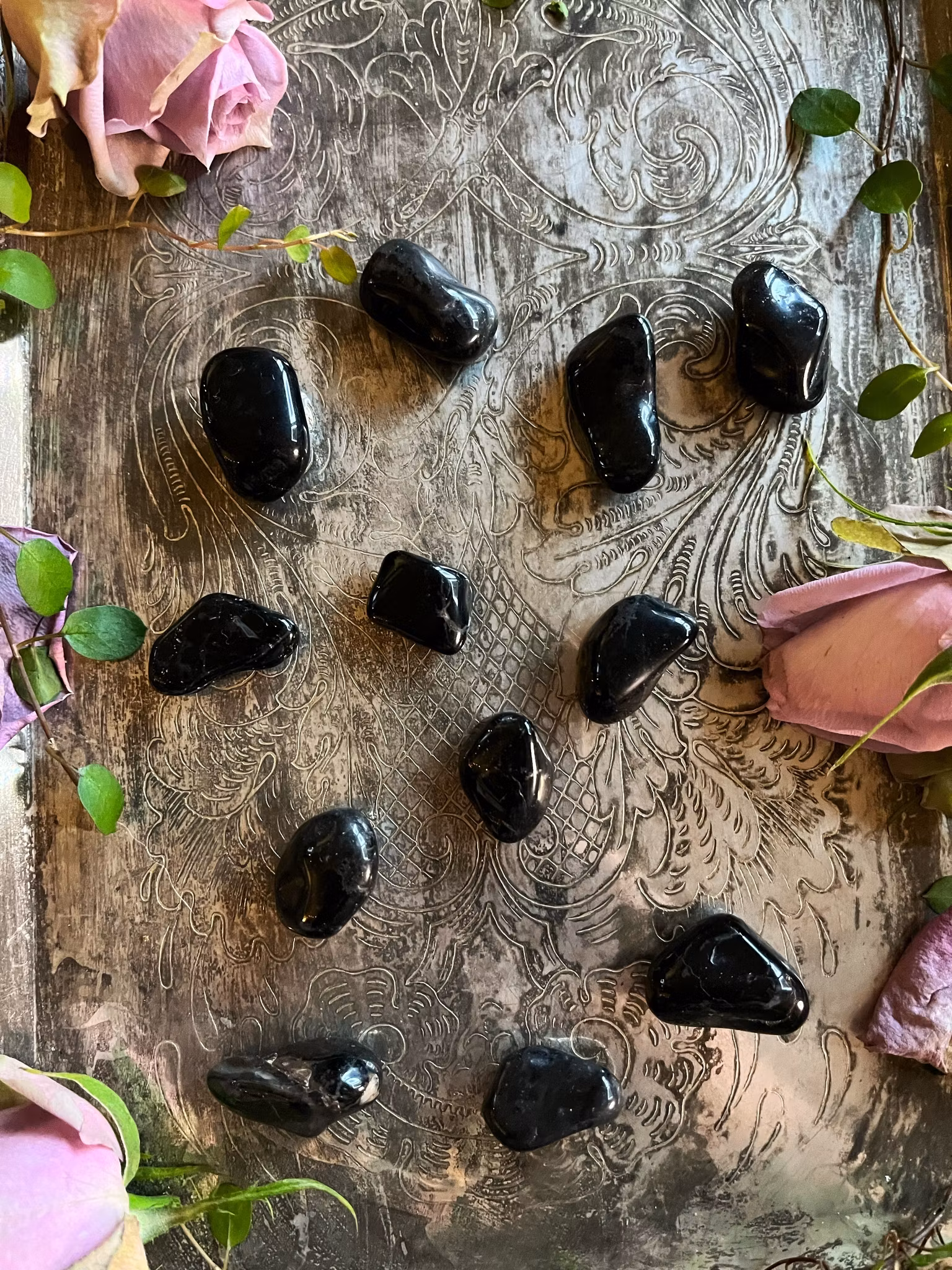 Onyx, Svart Trumlade