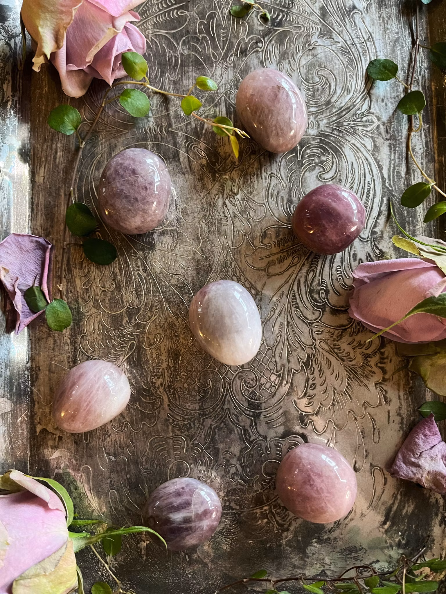 Ametist, Rosa Cuddle Stone  AA+