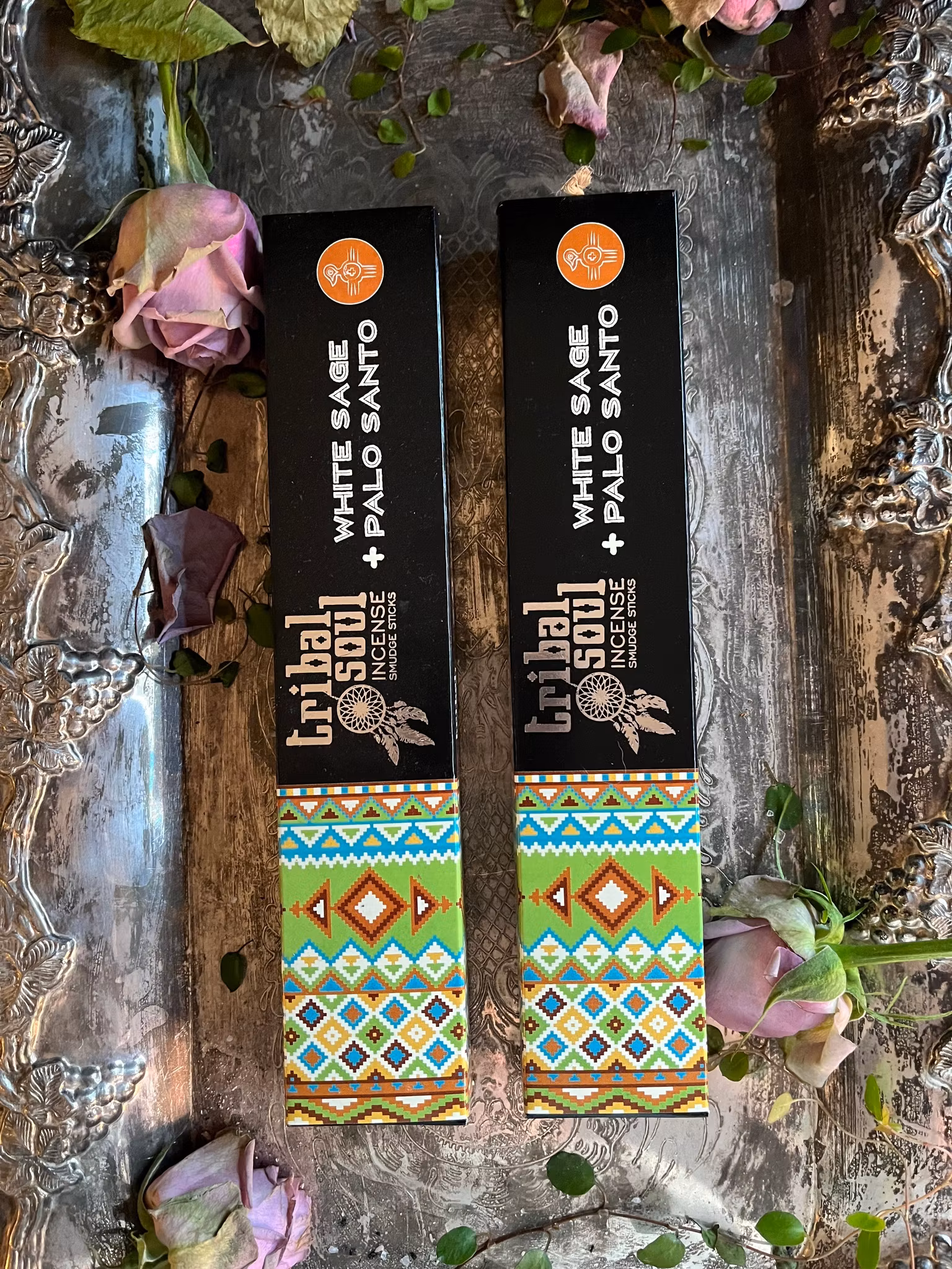 Rökelse, PINNAR Tribal Soul White Sage & Palo Santo