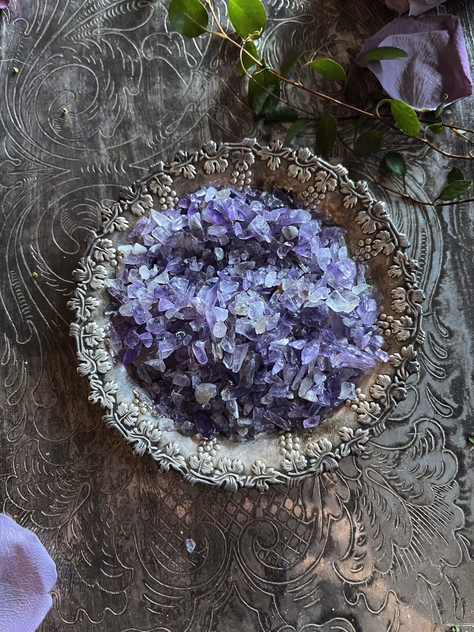 Kristallchips ametist