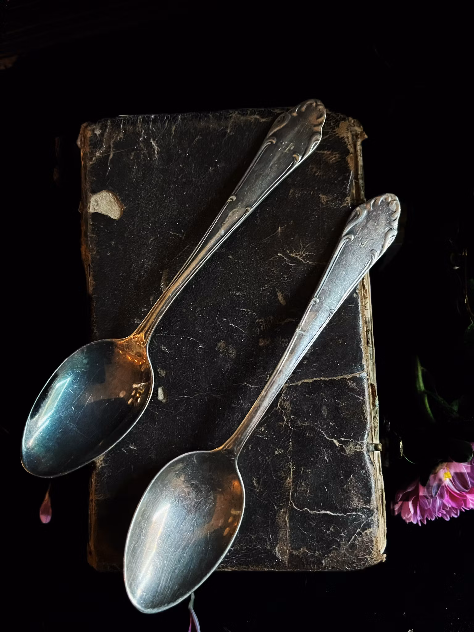 Teskedar  i nysilver