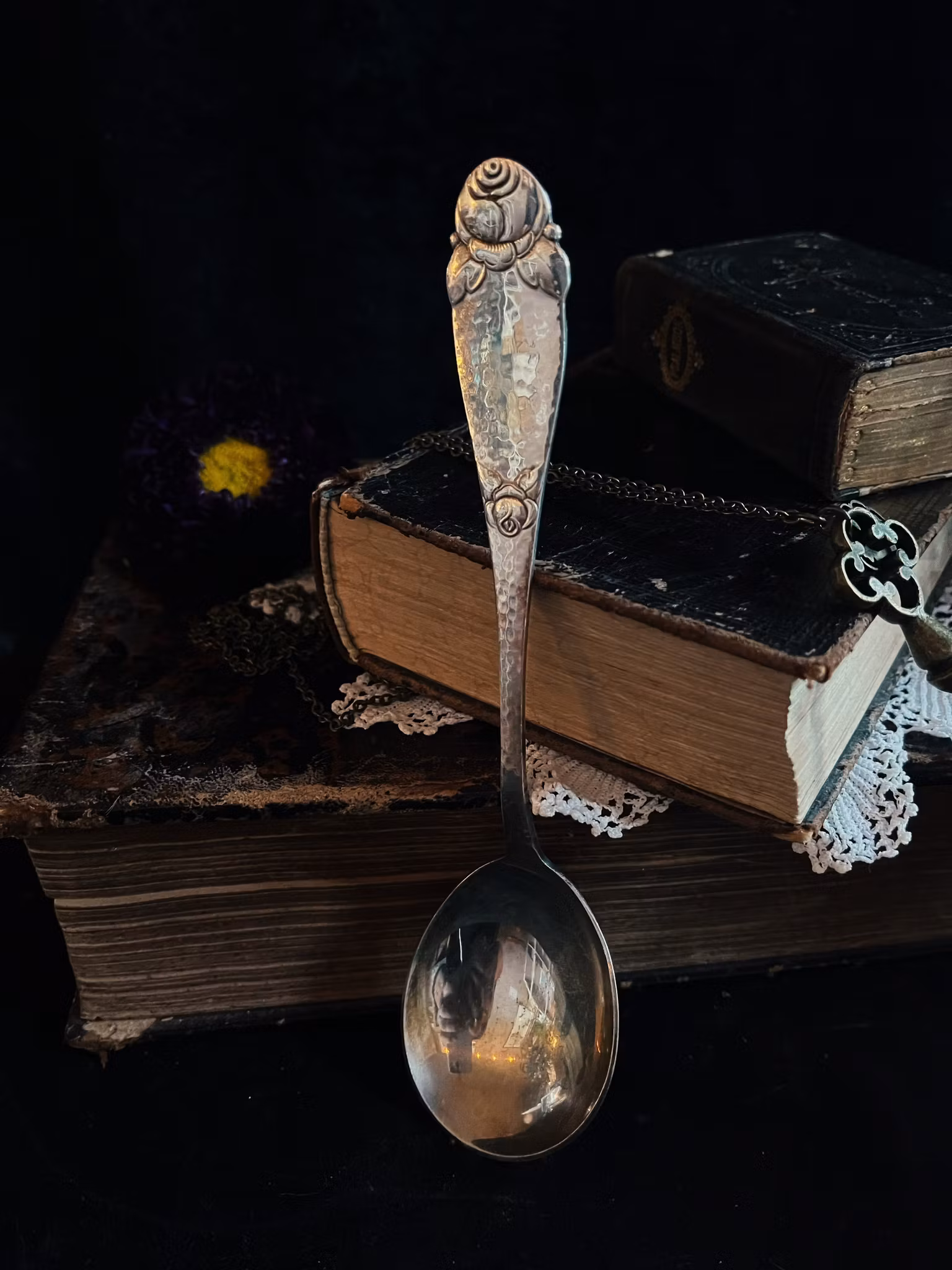 Stor sked i nysilver