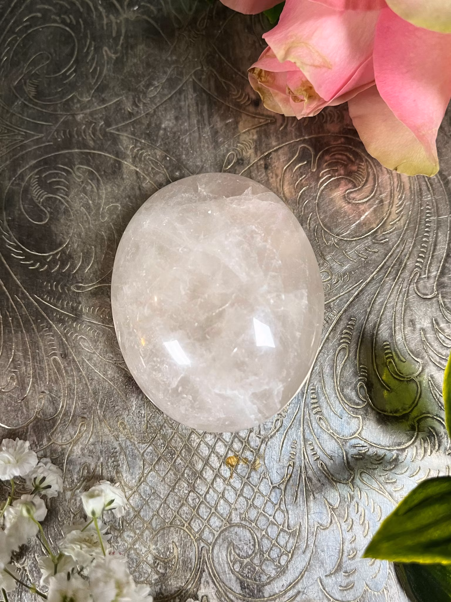 Rosenkvarts, Blå touchstone #6