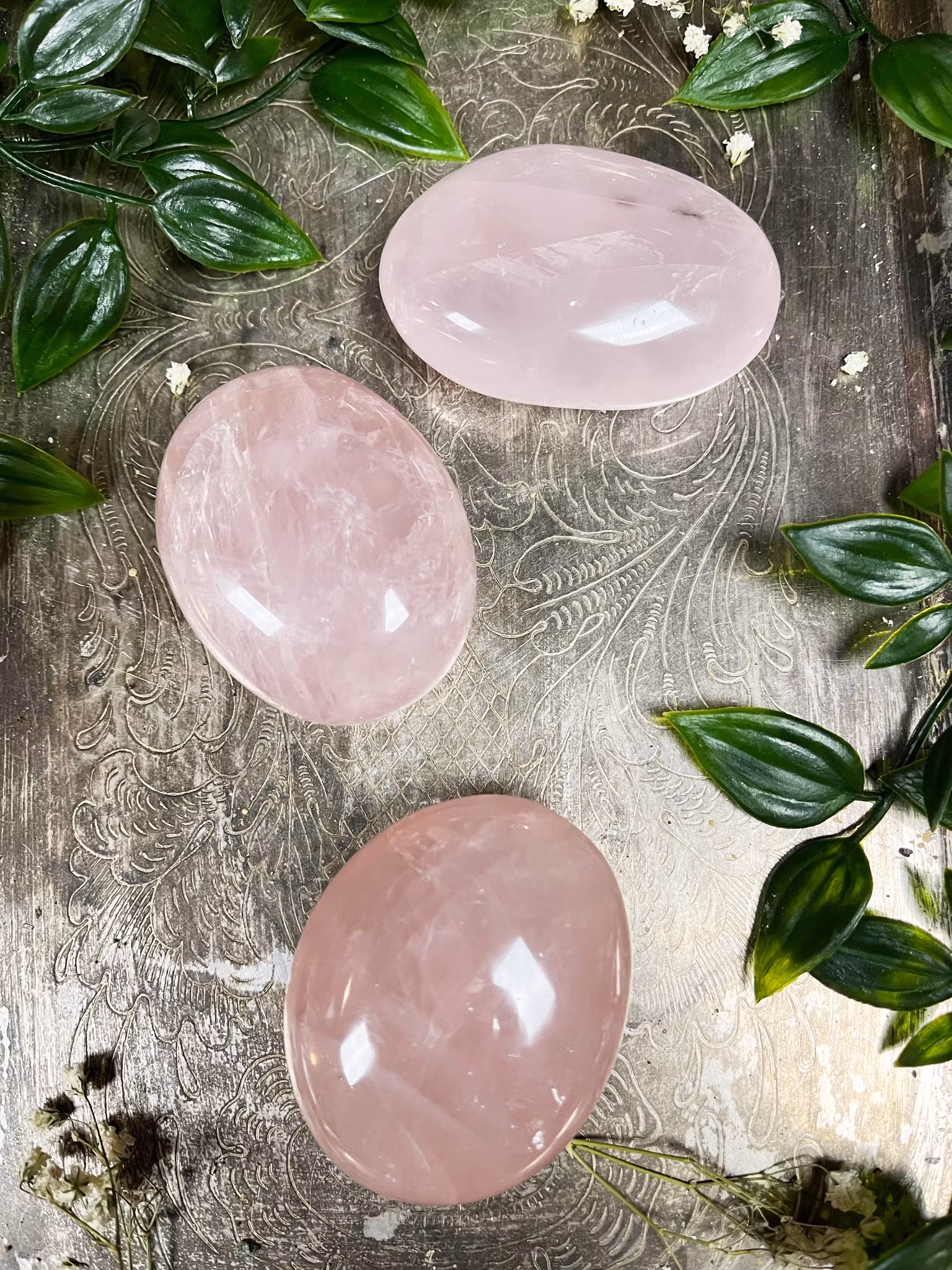 Rosenkvarts, touchstone