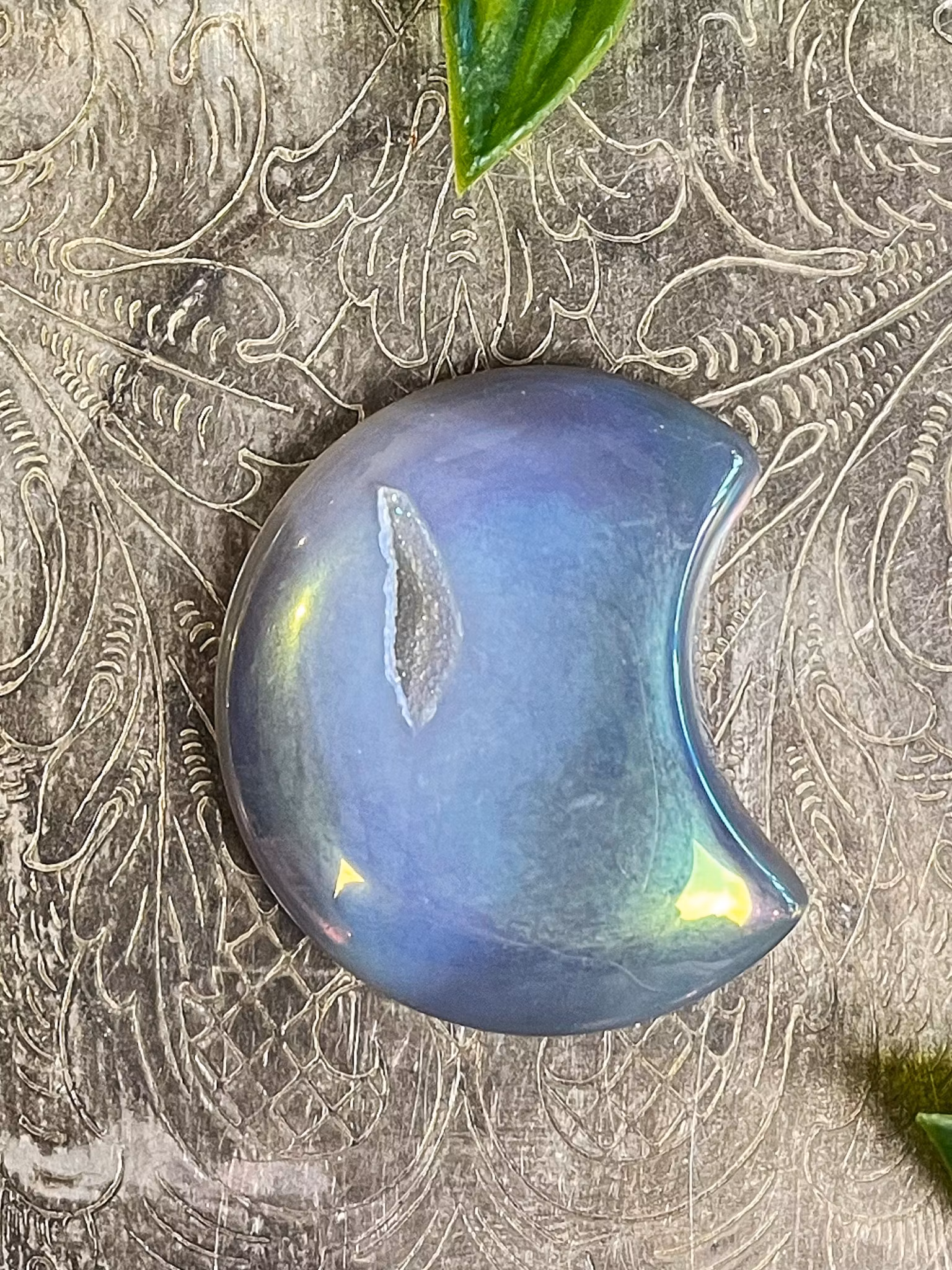 Agat, måne  aura med Druze C