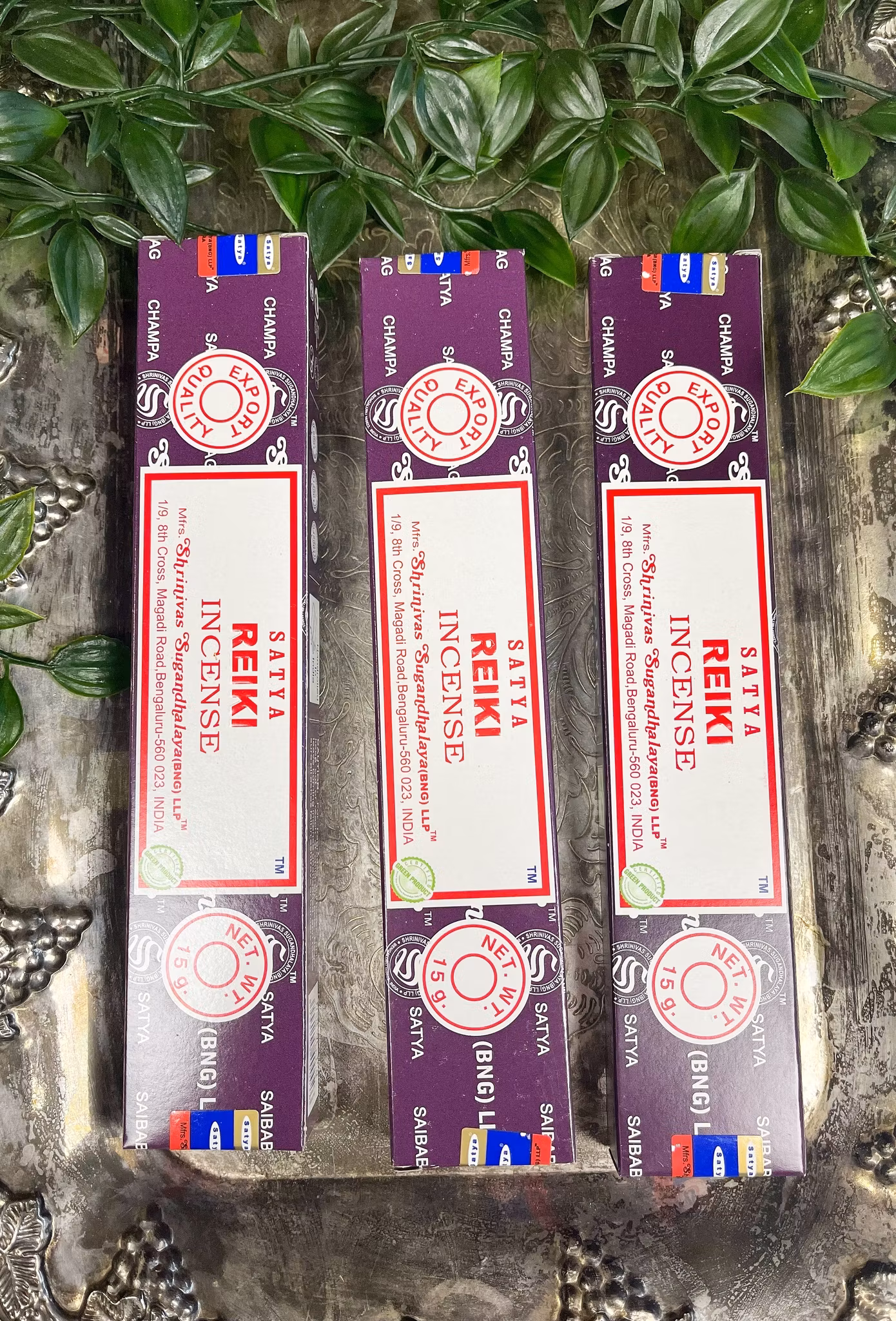 Rökelse, PINNAR Satya reki incense