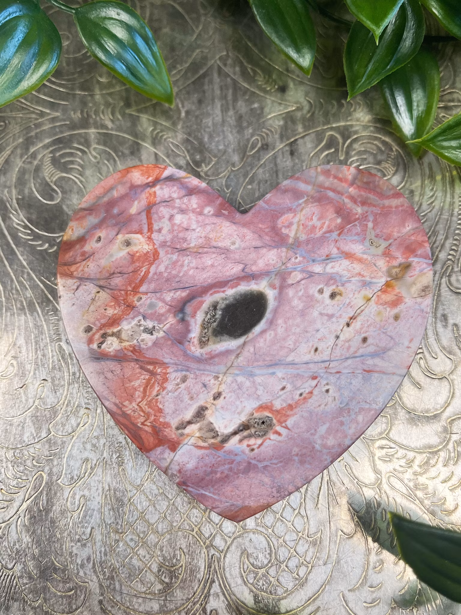 Rosa Jaspis, hjärta A