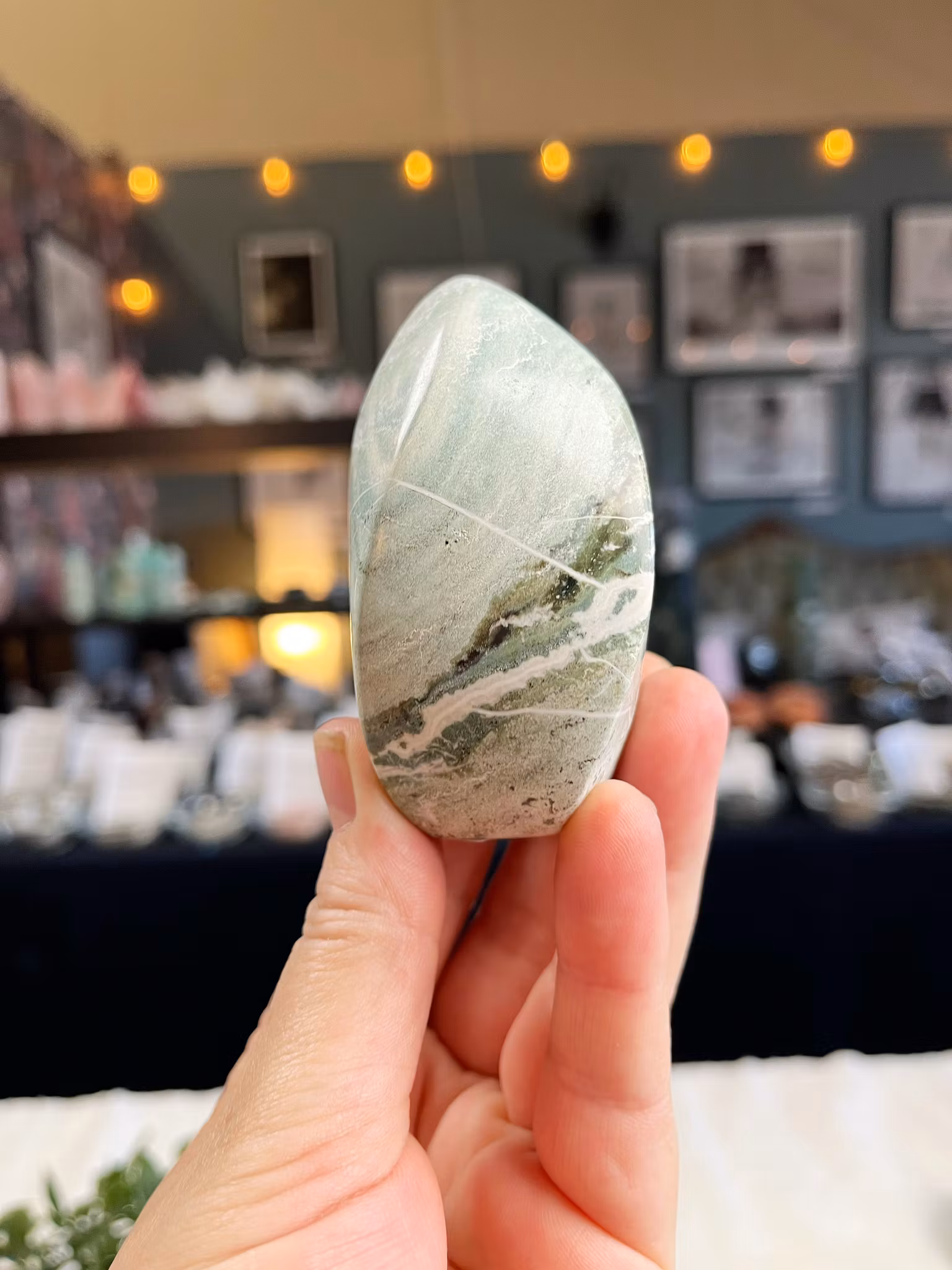 Grön Sardonyx flamma B