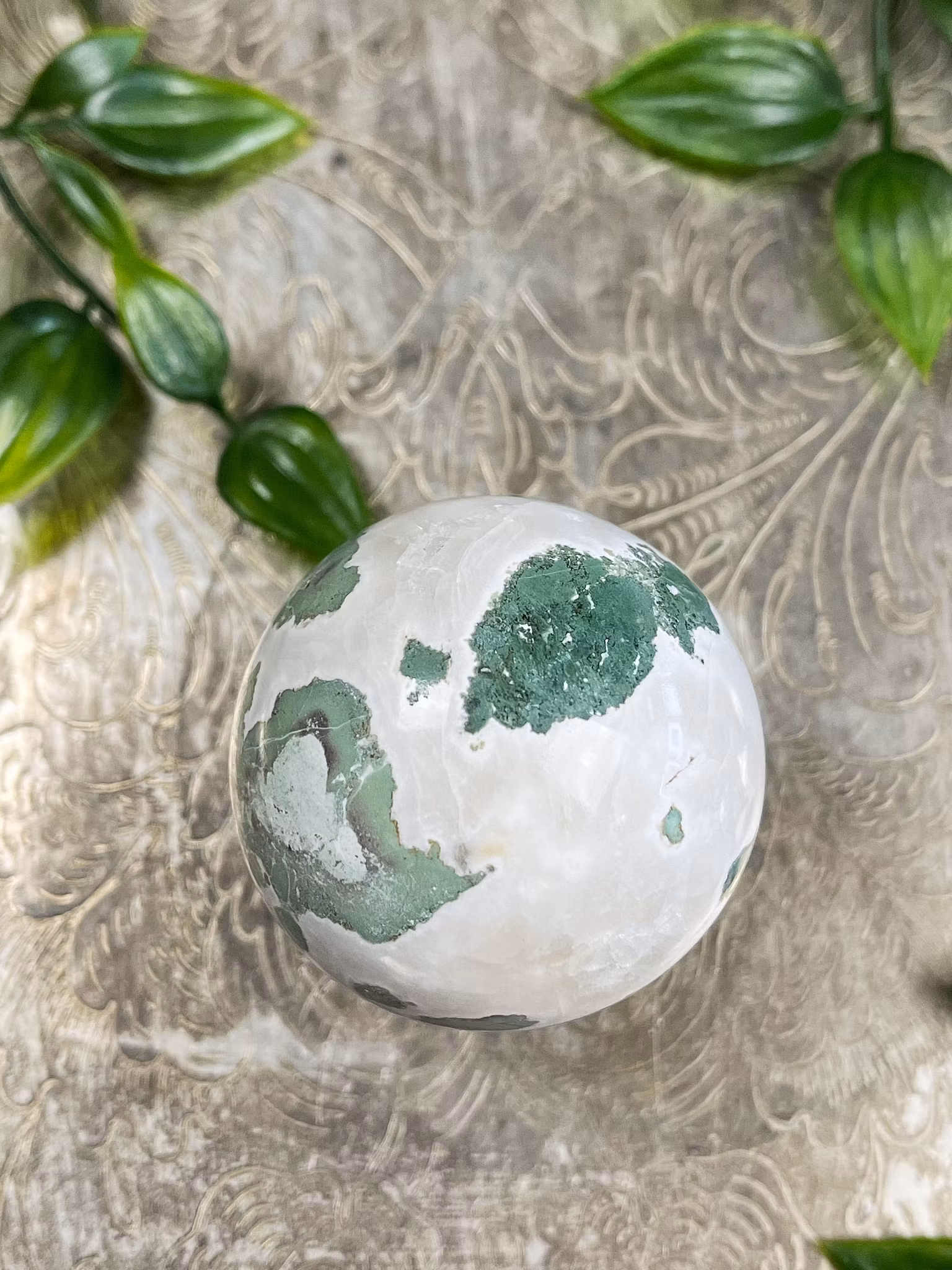 Grön Sardonyx klot C