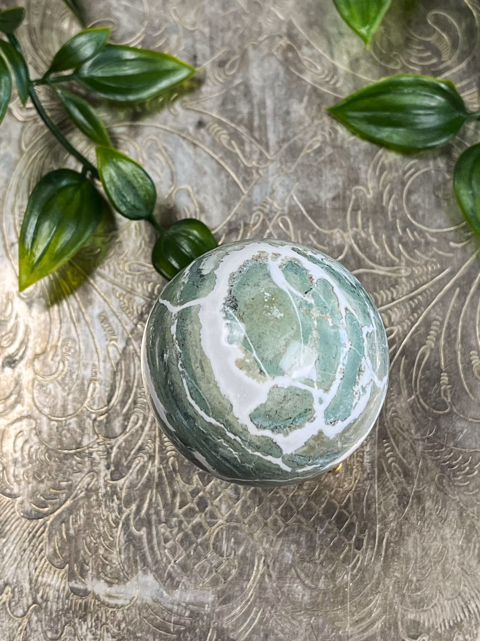 Grön Sardonyx klot F