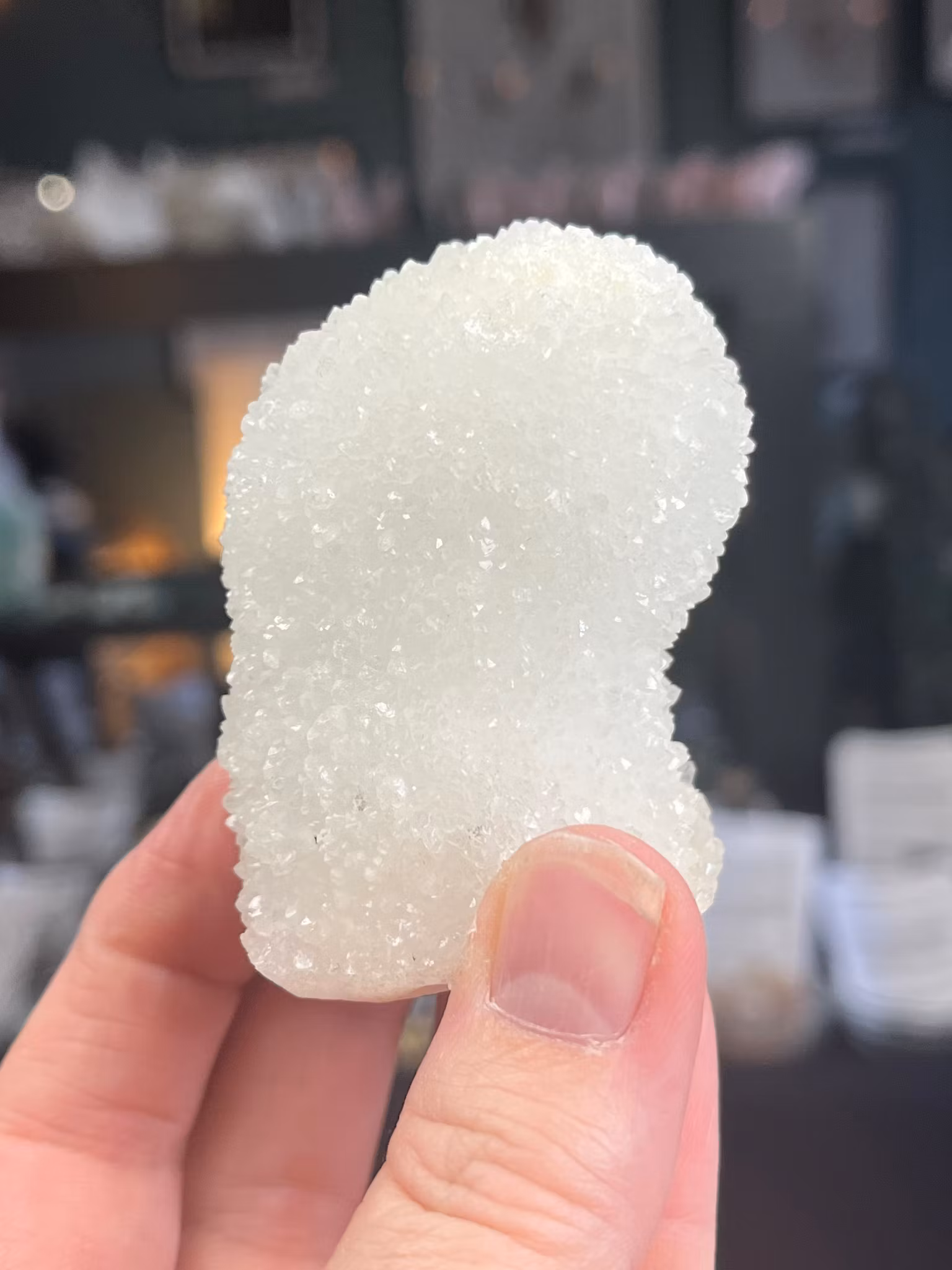 Solar kvarts (stalaktit) kluster B